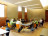 The large conference room is located on the ground floor of the youth hostel.